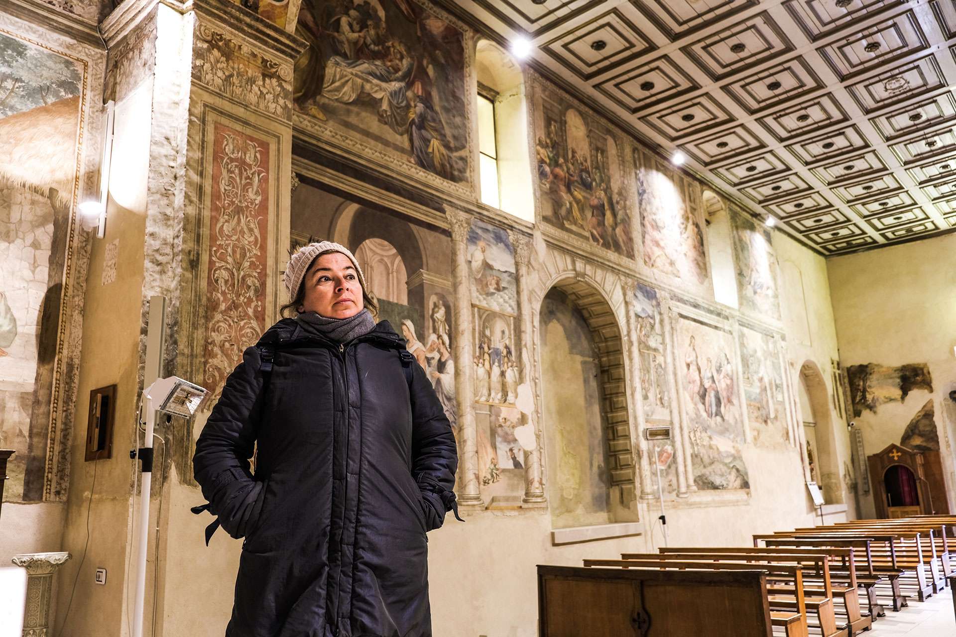 La bellissima chiesa della Madonna del Carmine La bellissima chiesa della Madonna del Carmine