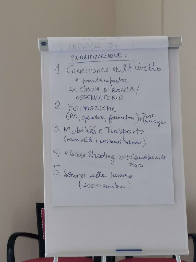 partecipazione alla tavola rotonda “Verso una strategia per il settore turistico a Matera”